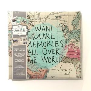 Travel Memories scrapbook C.R. Gibson